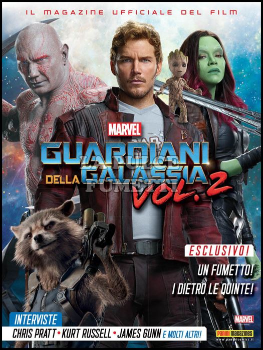 GUARDIANI DELLA GALASSIA VOL. 2 MOVIE MAGAZINE